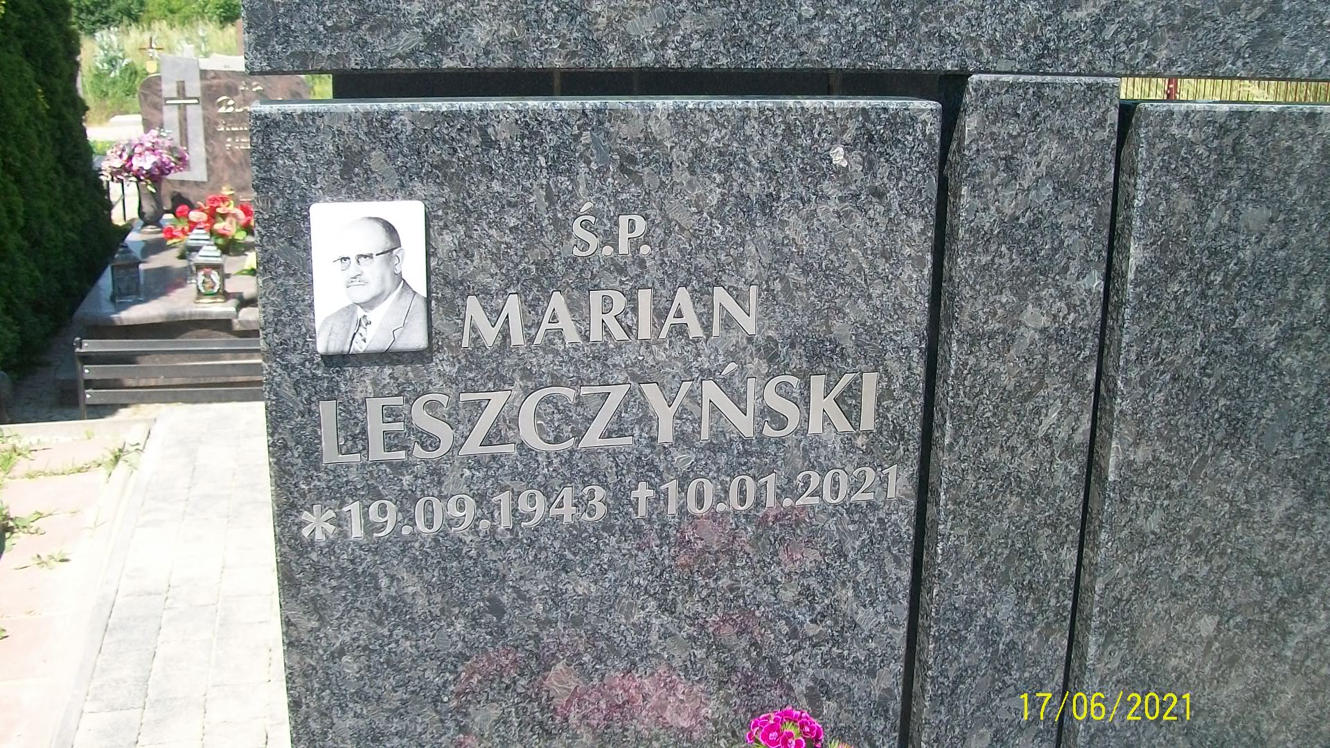 Marian Leszczyński 1943 Zgorzelec - Grobonet - Wyszukiwarka osób pochowanych