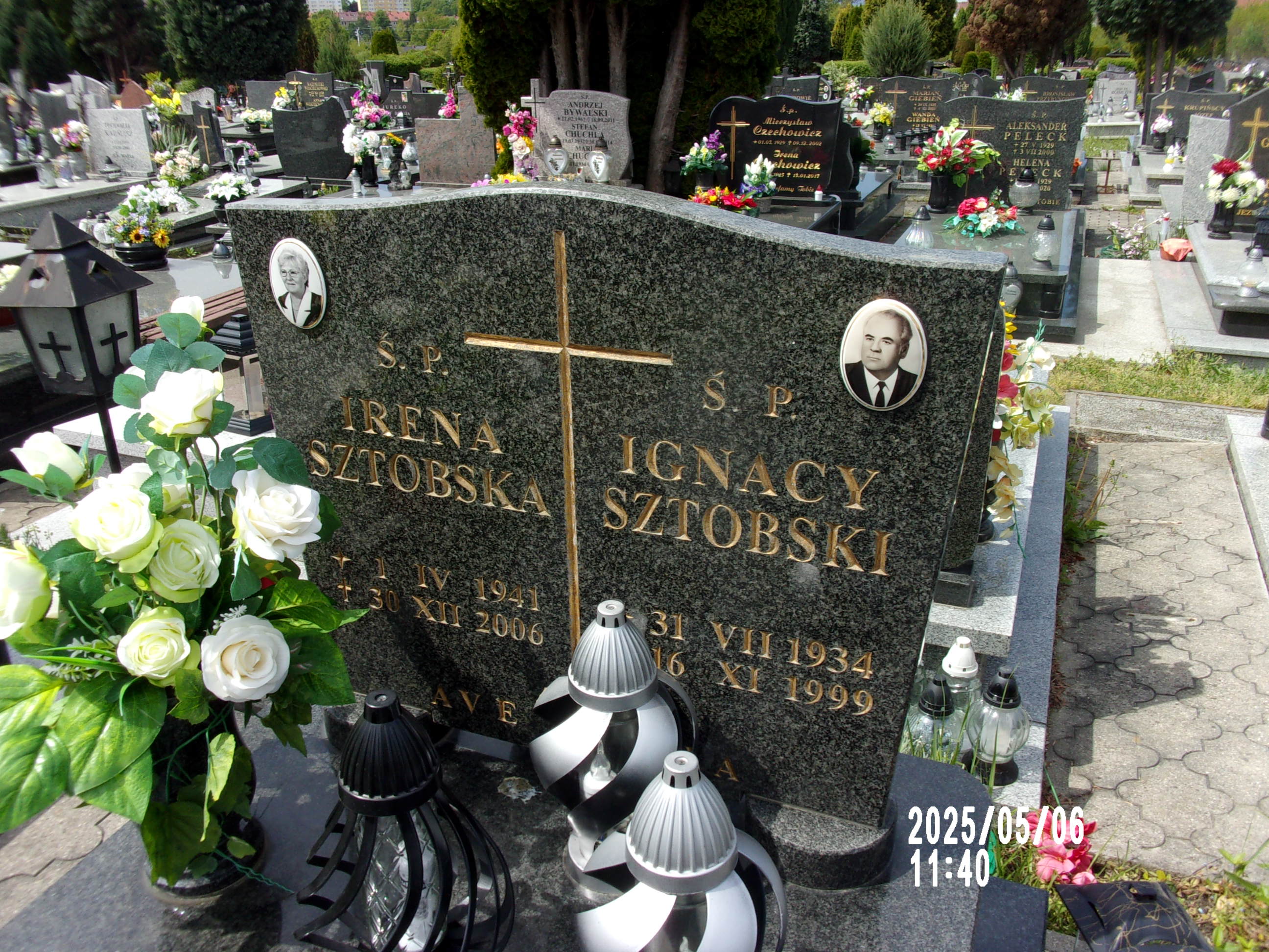 Irena Sztobska 1941 Zgorzelec - Grobonet - Wyszukiwarka osób pochowanych