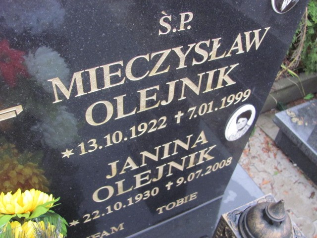 Mieczysław Olejnik 1922 Zgorzelec - Grobonet - Wyszukiwarka osób pochowanych