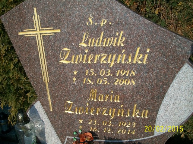 Maria Zwierzyńska 1923 Zgorzelec - Grobonet - Wyszukiwarka osób pochowanych