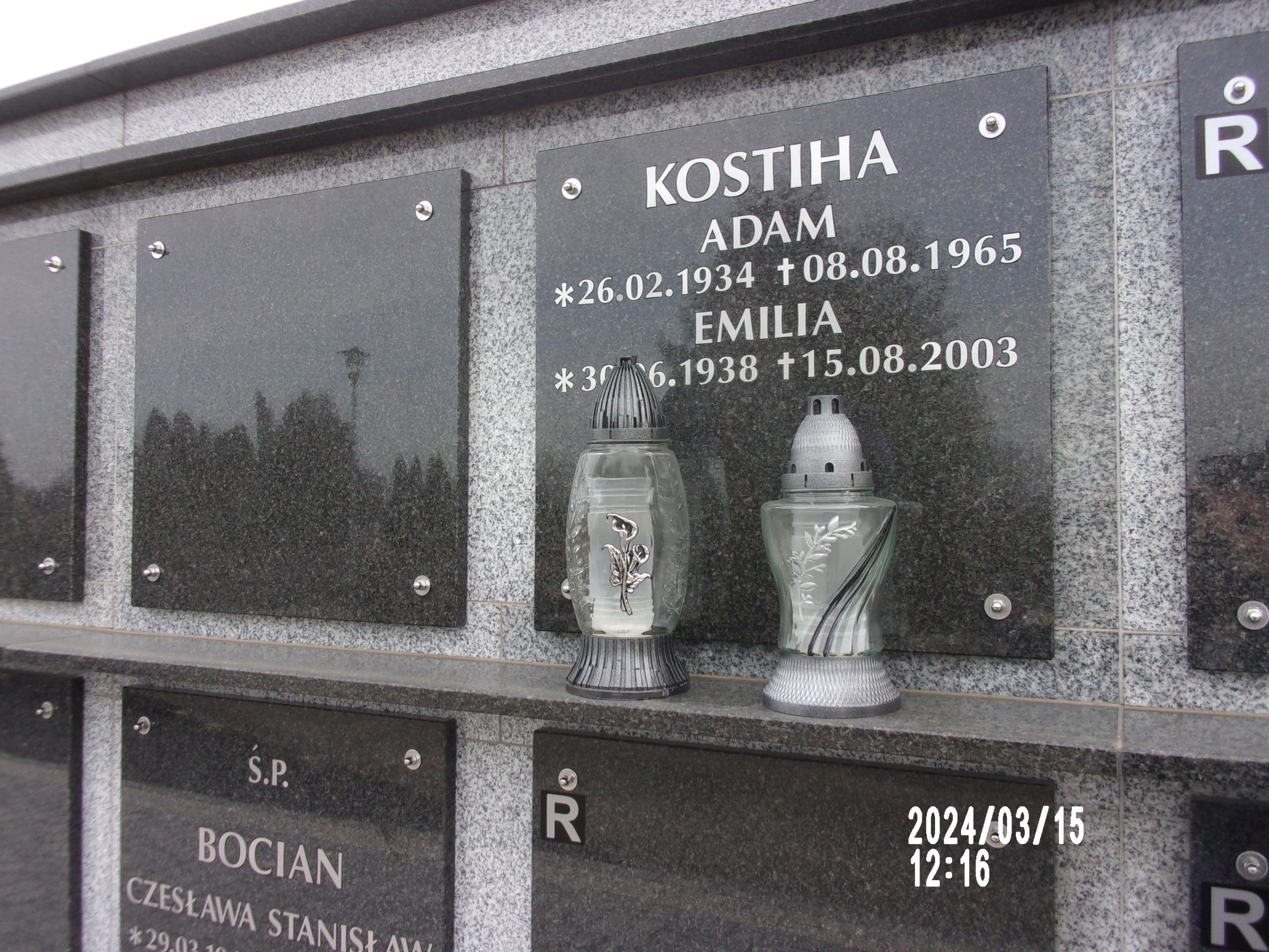 Emilia Kostiha 1938 Zgorzelec - Grobonet - Wyszukiwarka osób pochowanych
