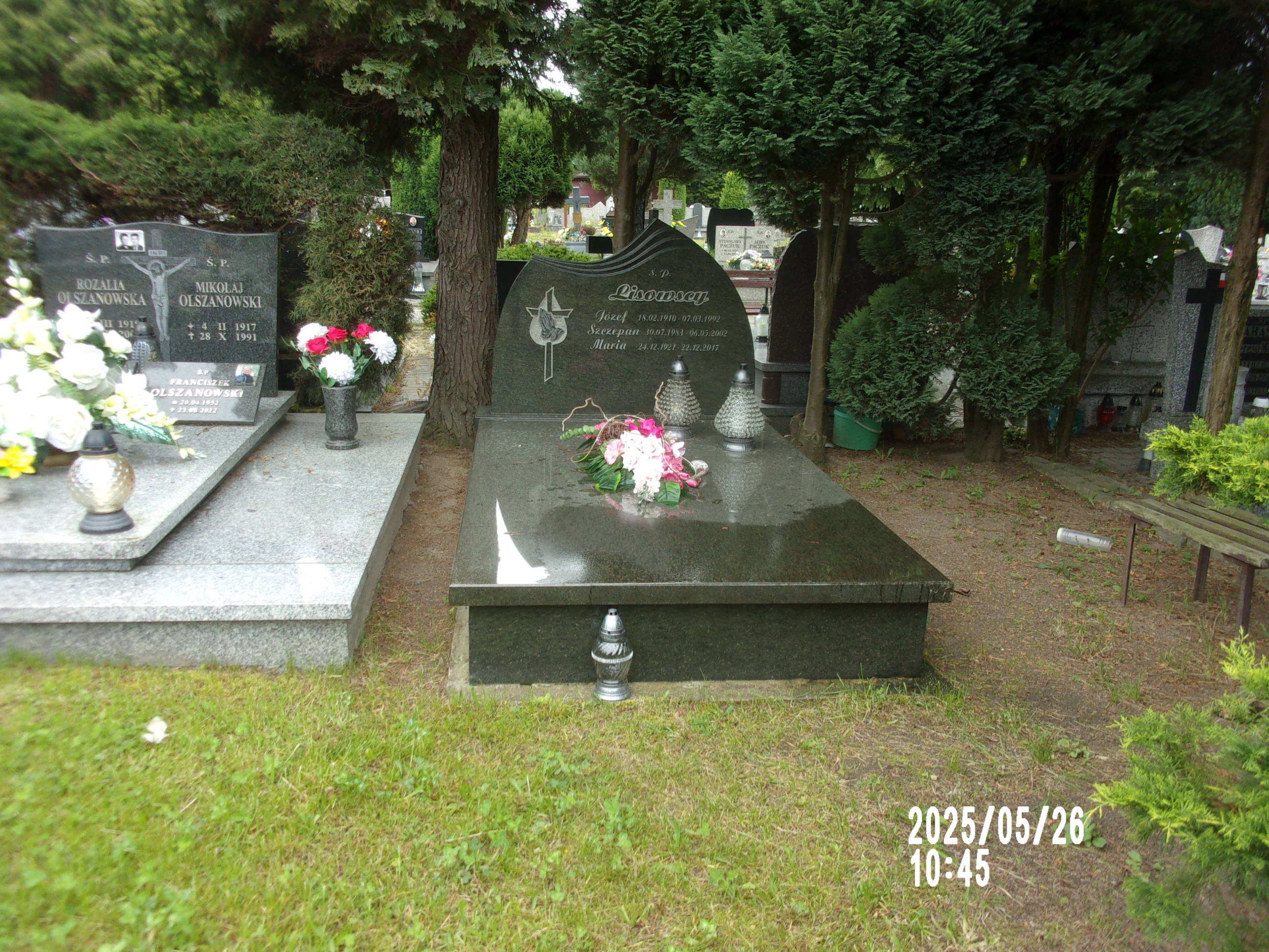 Grób Szczepan Lisowski